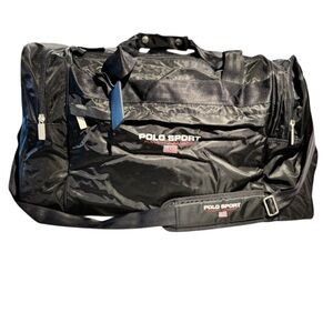Polo by Ralph Lauren Sport Black Duffel Bag